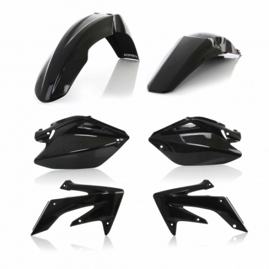 KIT πλαστικών για Honda CRF 250 R χρώμα - Μαύρο (2004-2005)