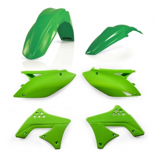 KIT πλαστικών Kawasaki KX 250 F χρώμα - Πράσινο (2009-2012)