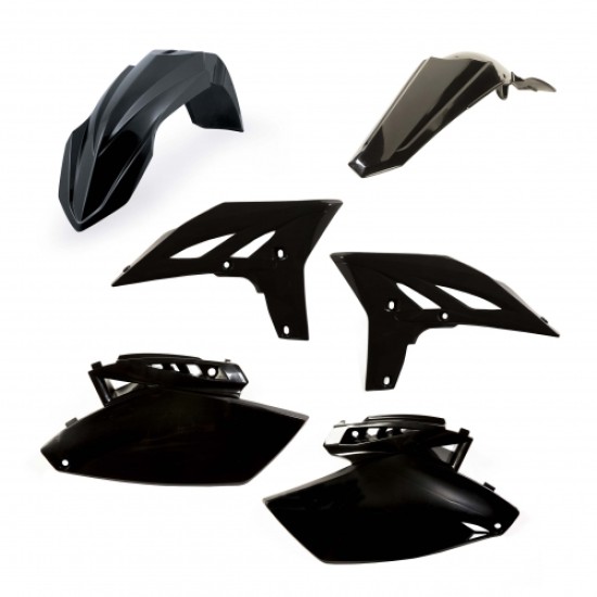 KIT πλαστικών Yamaha YZ 250 F χρώμα - Μαύρο (2010-2013)