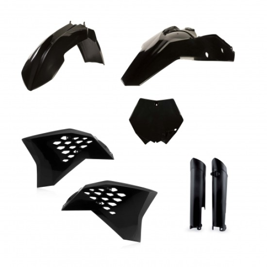 KIT πλαστικών (full) για KTM KTM SX-F 250 χρώμα - Μαύρο (2008-2010)