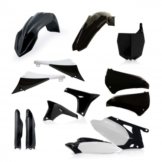 KIT πλαστικών (full) για Yamaha YZ 450 F χρώμα - Μαύρο (2010-2013)