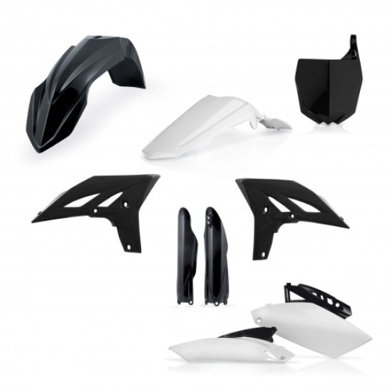 KIT πλαστικών (full) για Yamaha YZ 250 F χρώμα - Μαύρο (2010-2013)