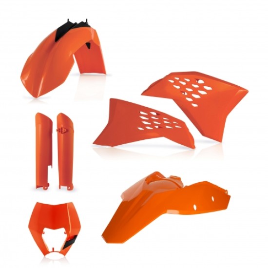 KIT πλαστικών (full) για KTM KTM EXC 125 χρώμα - Πορτοκαλί (2008-2011)