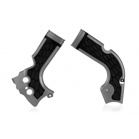 Προστατευτικό πλαισίου X-GRIP για Honda CRF 250 R χρώμα - Ασημί 2014-2017