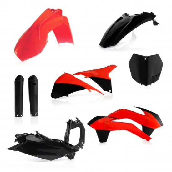 KIT πλαστικών (full) για KTM KTM SX 125 χρώμα - Μαύρο (2015-2015)