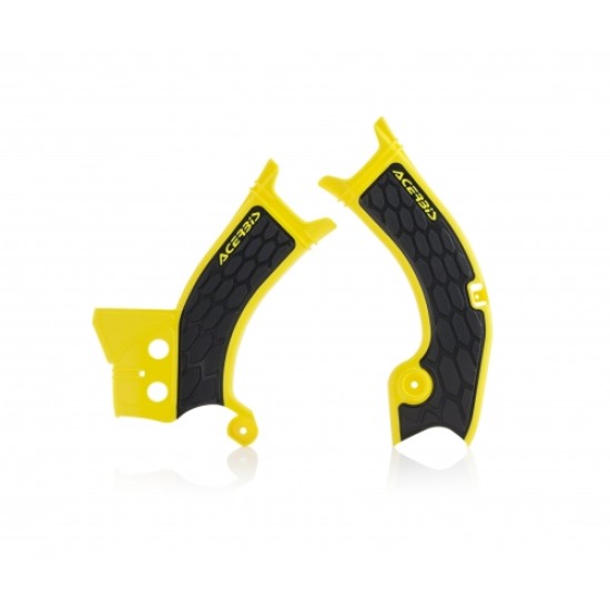 Προστατευτικό πλαισίου X-GRIP για Suzuki Suzuki RM-Z 250 χρώμα - Κίτρινο//Μαύρο 2019-2021