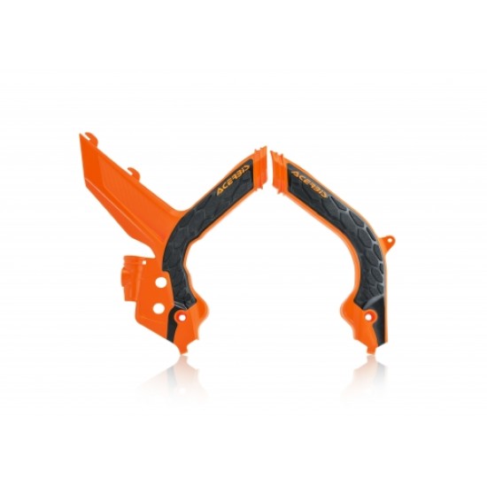 Προστατευτικό πλαισίου X-GRIP για KTM KTM SX 125 χρώμα - Πορτοκαλί/Μαύρο 2019-2021