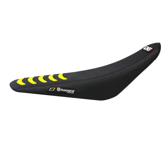 Κάλυμμα σέλας Blackbird DG3 για HUSQVARNA TC 125 (2016-2018)  Μαύρο - Κίτρινο