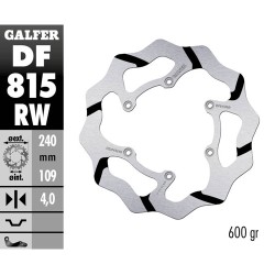 Δισκόπλακα  Galfer Race Beta RR 250 (2013-2022) Πίσω 