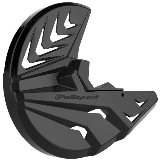 Προστατευτικό εμπρός δισκόπλακας και μπότας ανάρτησης Polisport για Yamaha YZ 125 (2008 - 2021) χρώμα - Μαύρο Μαύρο