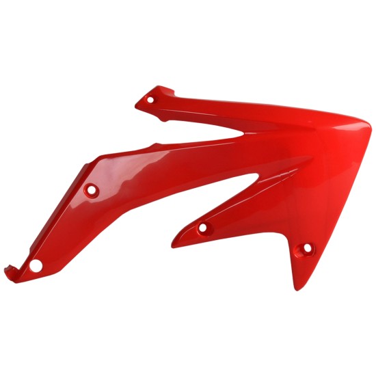 Πλαστικά Ψυγείων Polisport για Honda CRF-R 450 OEM Color (2005-2008) χρώμα κόκκινο