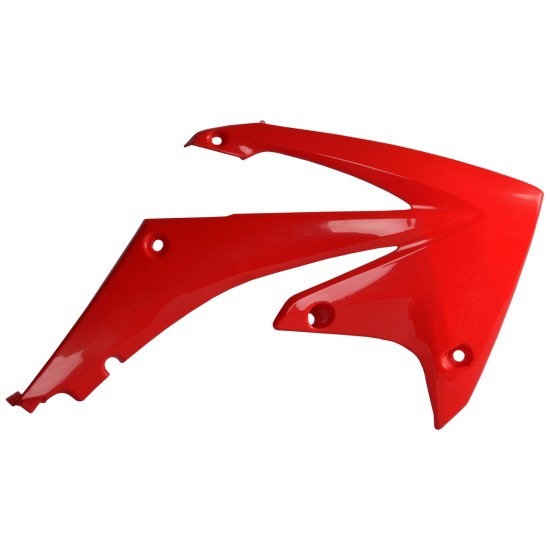 Πλαστικά Ψυγείων Polisport για Honda CRF-R 450 OEM Color (2009-2012) χρώμα κόκκινο