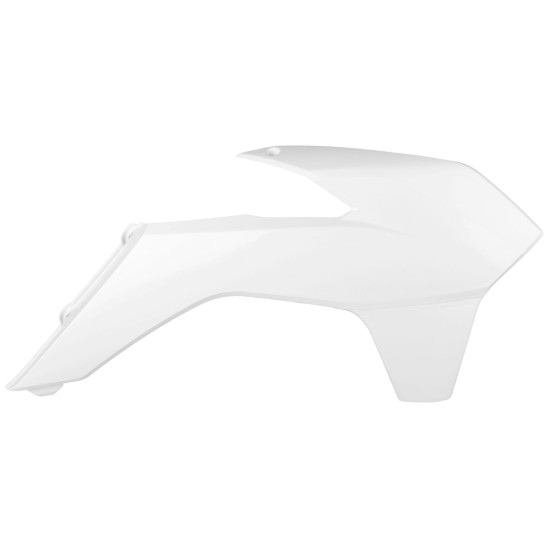 Πλαστικά Ψυγείων για KTM SX 150 *Part w/ glossy finish χρώμα λευκό (2013-2015)