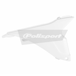 Πλαϊνά πλαστικά για φιλτροκούτι για KTM SX-F 250 *Part w/ glossy finish χρώμα λευκό (2013-2015)