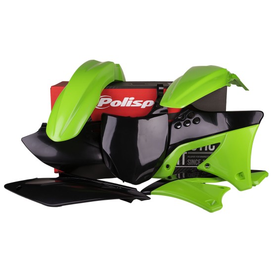 Κιτ πλαστικών Polisport για Kawasaki KX-F 250 OEM Color  (2009-2012) χρώμα OEM Color