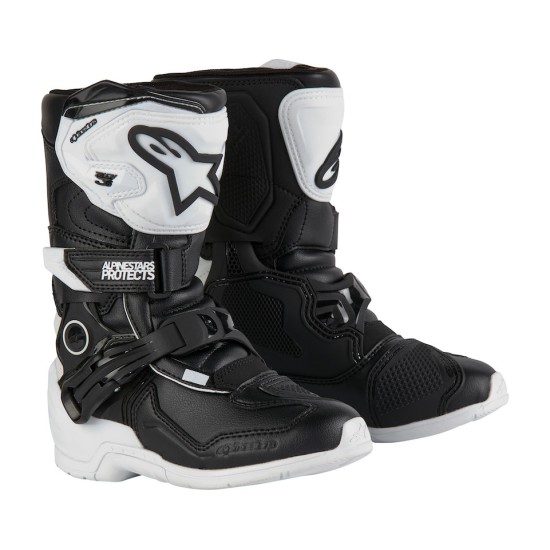 Μπότες MX Παιδικές Alpinestars Tech 3S Kids Λευκό/Μαύρο