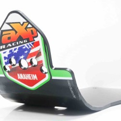 Ποδιά κινητήρα Motocross AXP για, Kawasaki KX-F 450 έτος από 2010 - 2015 χρώμα - μαύρο