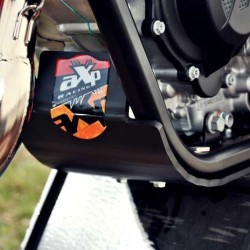 Ποδιά κινητήρα Motocross AXP για, KTM SX 125 έτος από 2016 - 2021 χρώμα - μαύρο
