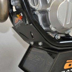 Ποδιά κινητήρα Motocross AXP για, KTM SX-F 450 έτος από 2016 - 2021 χρώμα - μαύρο