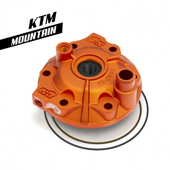 Κεφαλή μοτέρ 2T - S3 mountain - high elevation - πορτοκαλί για KTM 250 (2017-2023)