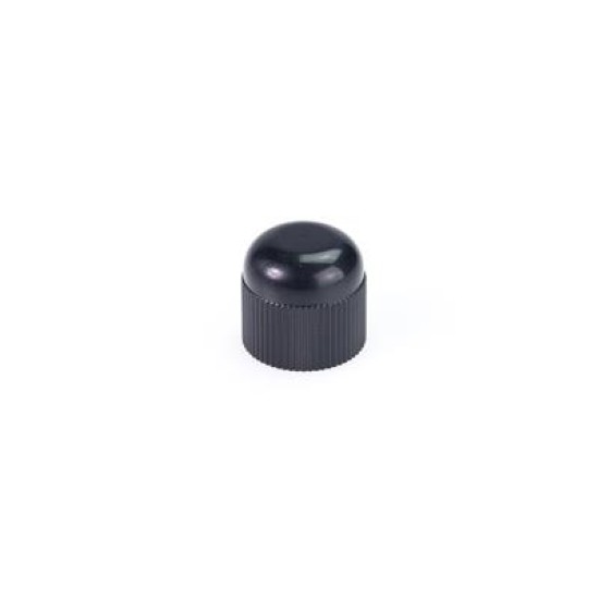 valve cap black plastiek